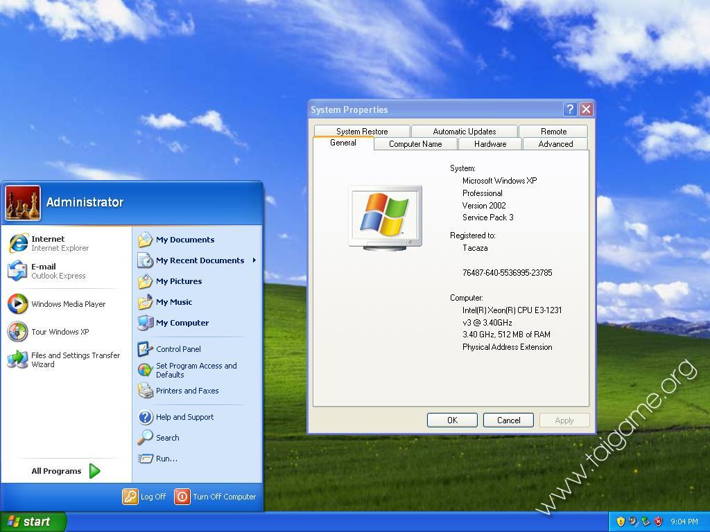 Windows xp serial key