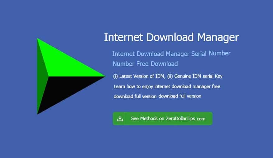 Idm Latest Full Version Free Download With Serial Key