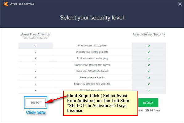 Avast Antivirus Serial Key For 1 Year